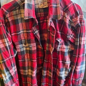 RedHead Classic Red and Black Plaid Shirt